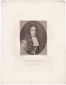 antique portrait from Pepys Diary